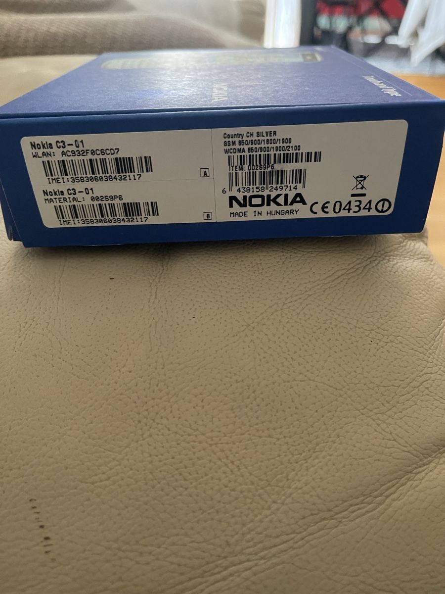 Nokia Handys / Smartphones: Nokia C3-01 OVP Top Zustand – Gebraucht aus Regensdorf von mex5145 8