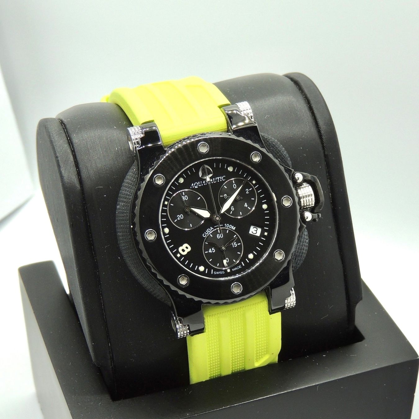 Orologi: Montre Aquanautic Bara Cuda Chronograph – Usato da Lausanne venduto da DuGoutetdesCouleurs
