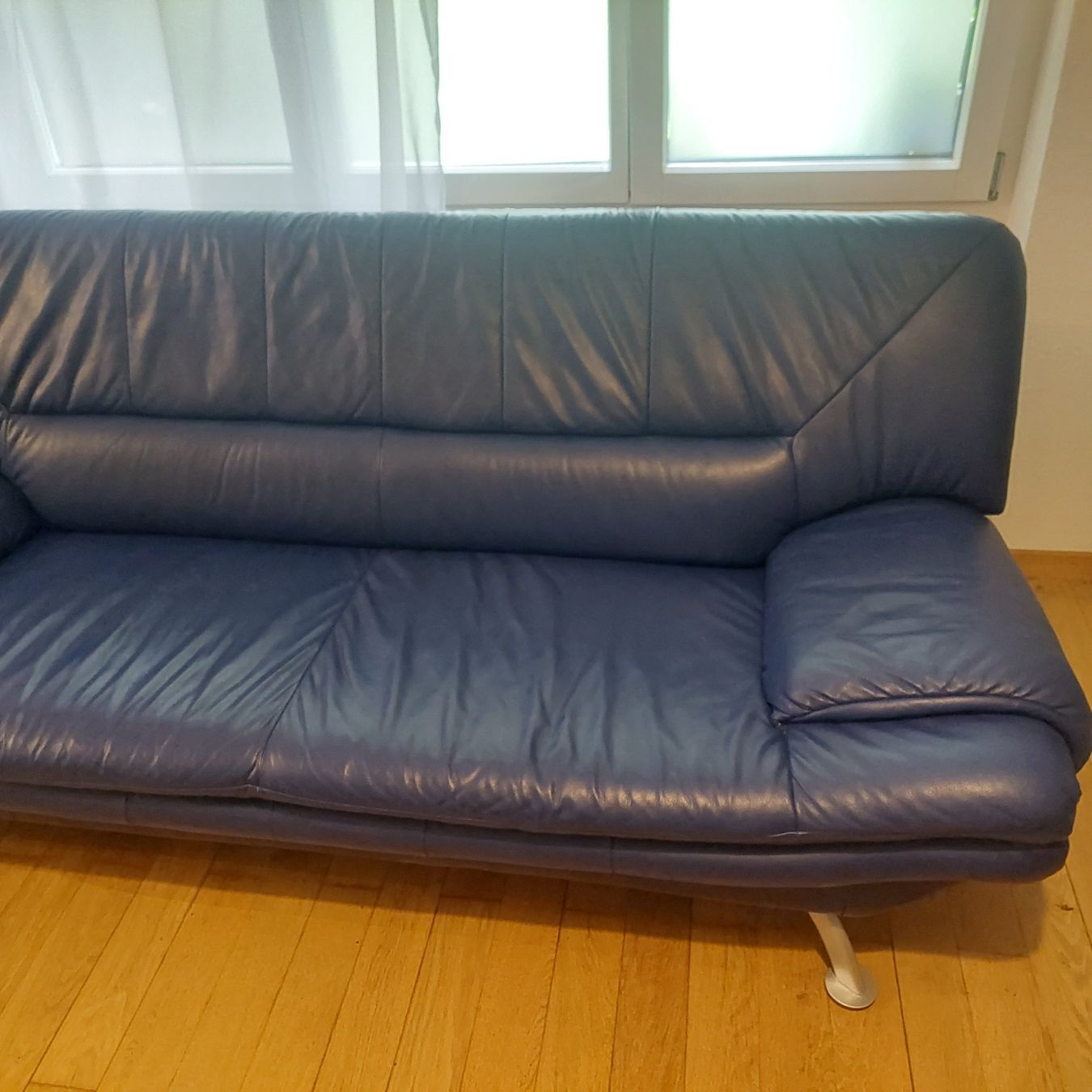 Sofas: Sofa Kunstleder blau – D'occasion à Belp par masterdriftking 5