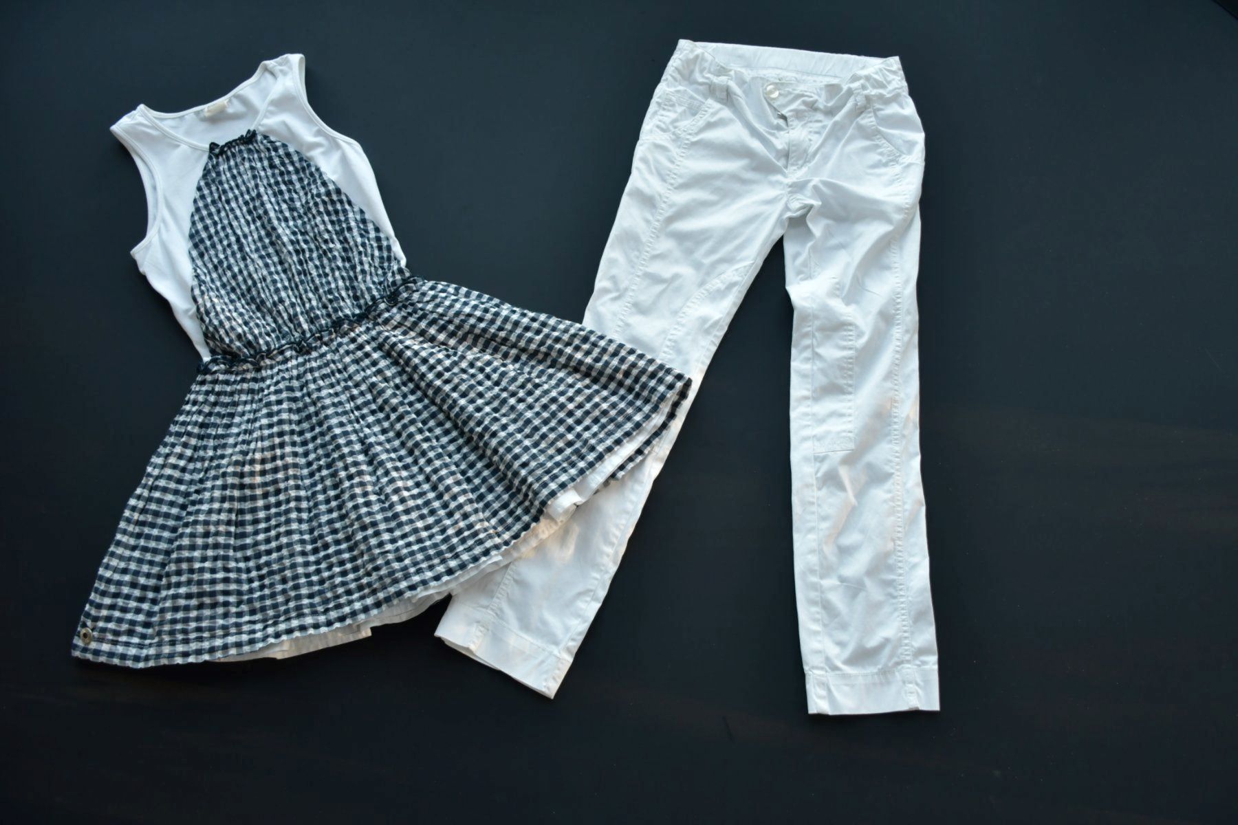 Lotti & Set di vestiti: neu Kleid, Hose Jottum gr. 140 – Nuovo (secondo la descrizione) da Nuglar venduto da Korsika2