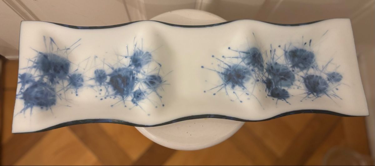 Servierplatten: Grand plat en opaline de Bernard Gilbert – Neu (gemäss Beschreibung) aus Genève von ati_tj8f 6