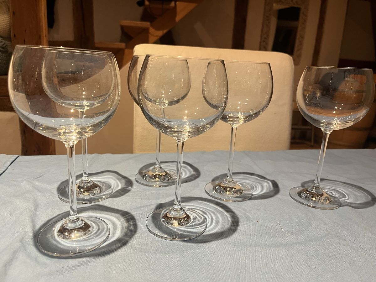 Bicchieri: 6 tolle Weingläser mit schönem Klang – Usato da Rüdlingen venduto da Lichee 2