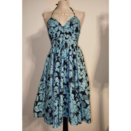 Sommerkleid Neckholder geblümt/floral