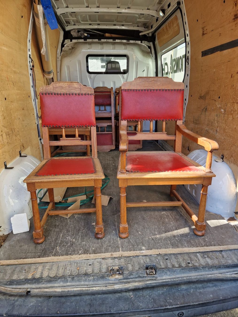 Set di tavolo e panche: Table et chaises en bois massif – Usato da Ogens venduto da nadje01