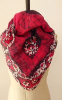 Tuch Foulard Baumwolle quadratisch