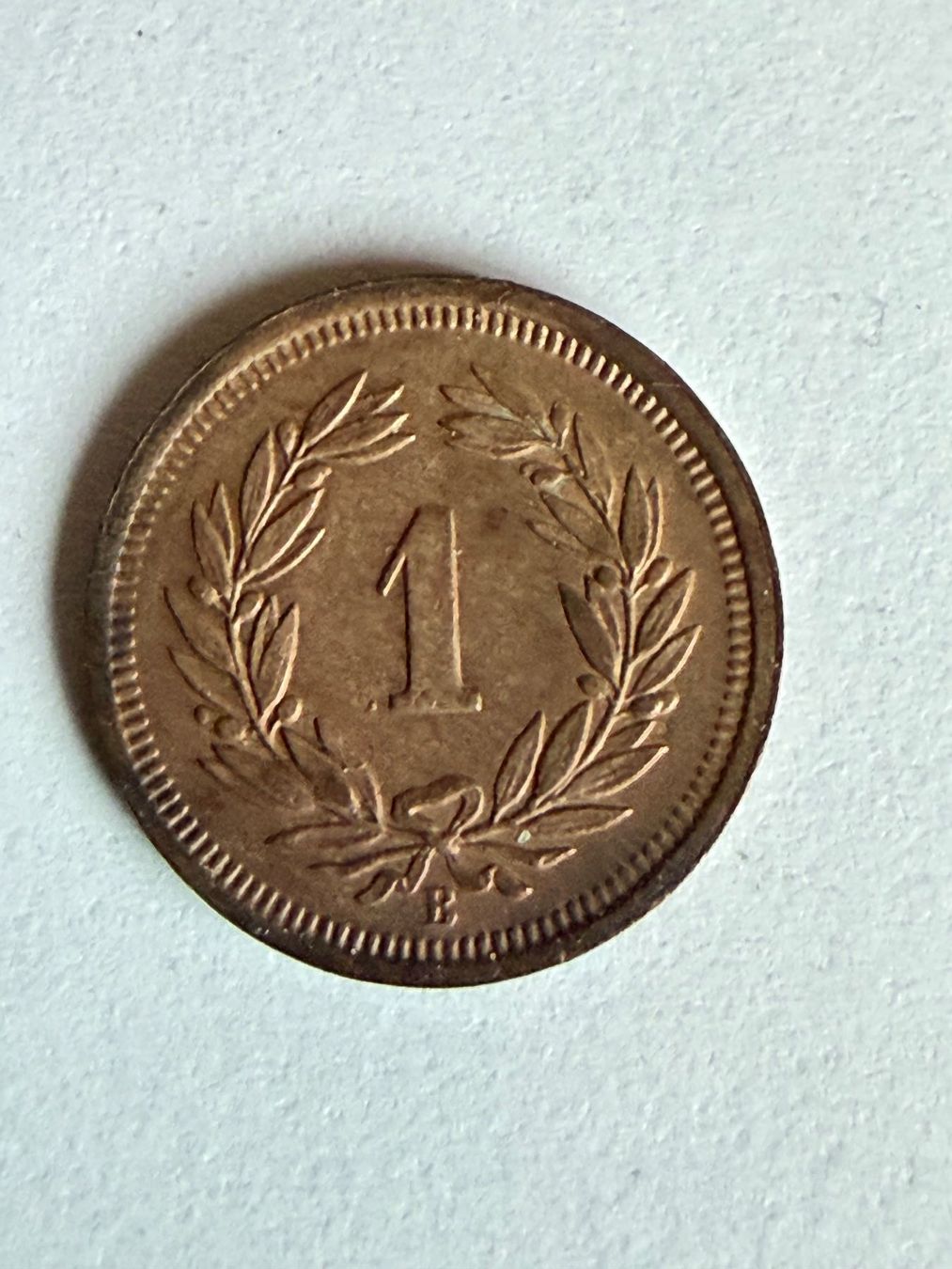 Tutti le monete: 1 Rappen  1939  ** – Usato da untervaz venduto da Wingert 1