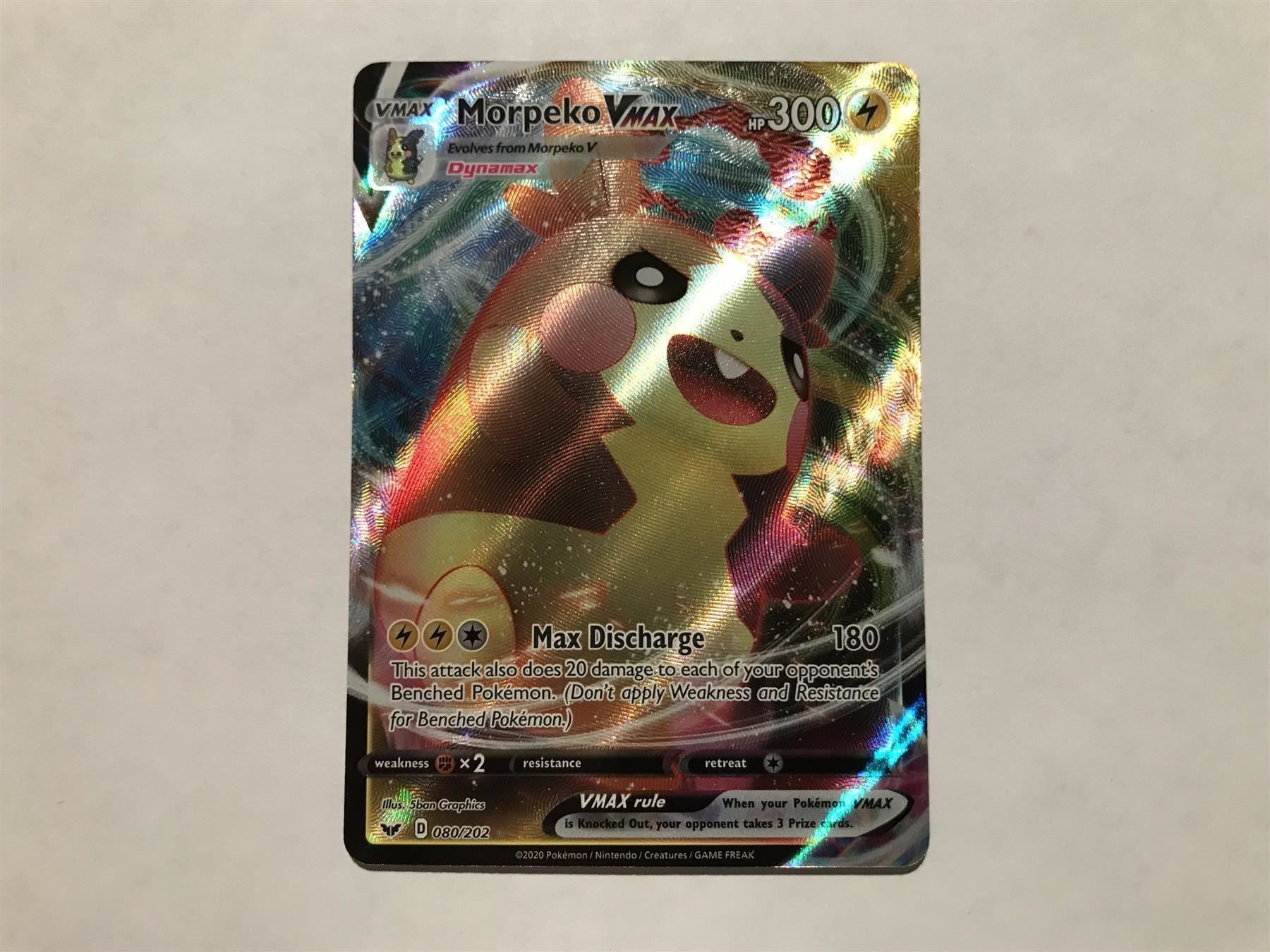 Pokémon Carte collezionabili: Morpeko Vmax – Nuovo (secondo la descrizione) da Hagendorn venduto da Pokecollectorch 1