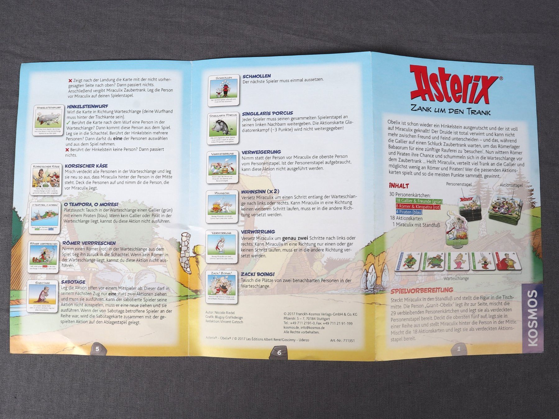 Kosmos Giochi: KOSMOS Asterix Zank um den Trank – Usato da Steinen venduto da Restwert_Steinen 7