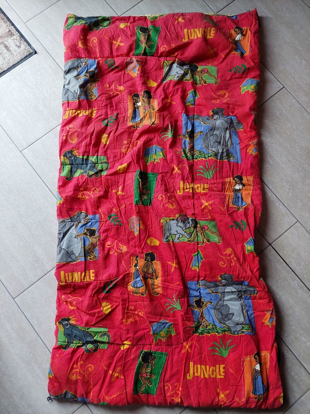 Sacchi a pelo: Kinder-Schlafsack Dschungelbuch Mogli – Usato da Dürrenäsch venduto da mogbo18