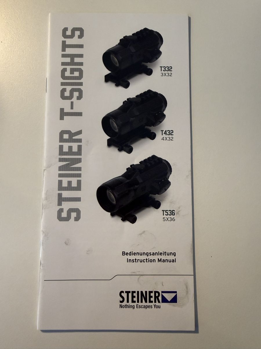 Objektive: Steiner T536 5×36 Rapid Dot 5.56 – Gebraucht aus Rotkreuz von FamilieLo 4