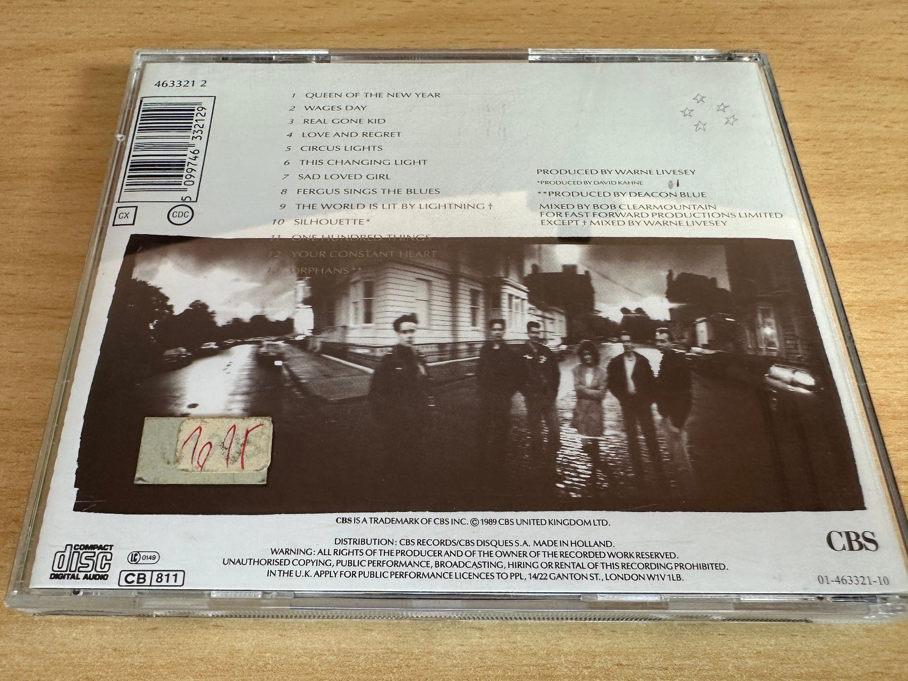 CD: Deacon Blue – When The World Knows Your Name – Usato da Rikon im Tösstal venduto da Alpenmutz 1