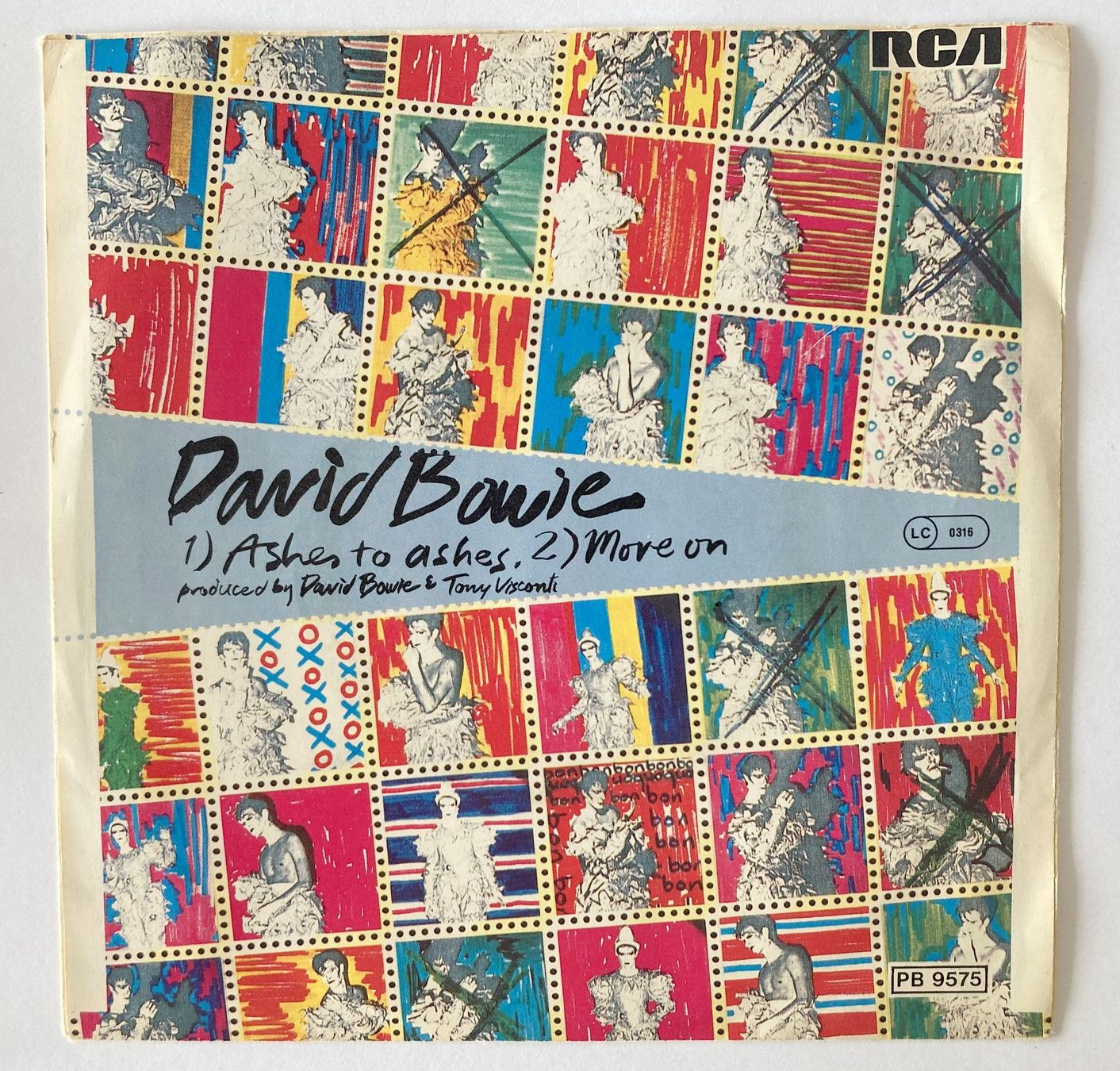 Schallplatten: DAVID BOWIE - ASHES TO ASHES – Gebraucht aus Bottens von hotter-than-hell 1