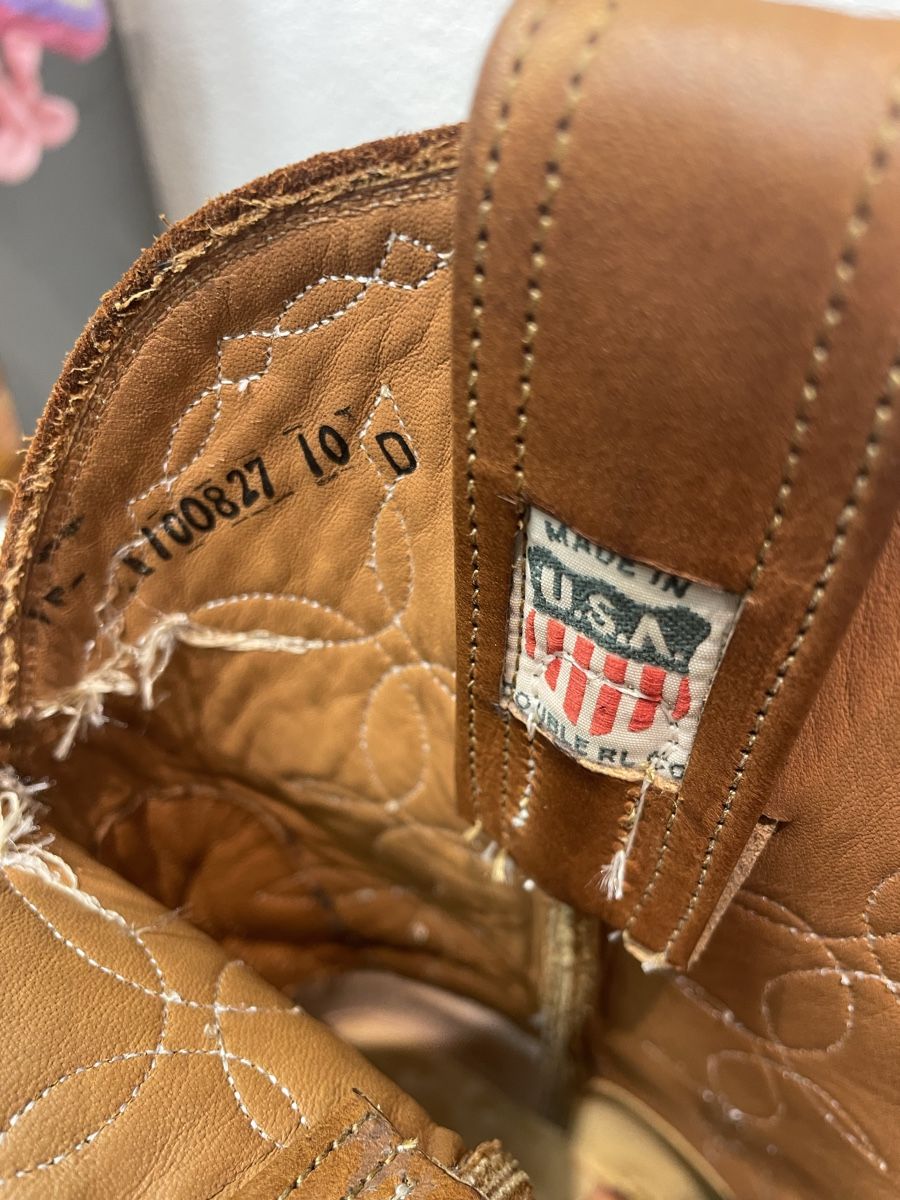 Scarpe da uomo: Double RL RRL Western Cowboy Boot Stiefel – Usato da Flawil venduto da JamesDon 5