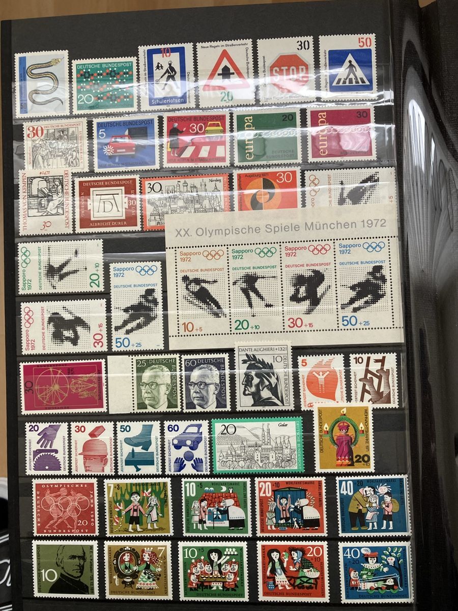 Tutti i francobolli: Deutschland BRD Postfrisch 1954-1971 6s mit Blocks – Nuovo (secondo la descrizione) da Cham venduto da Diablo1232 5