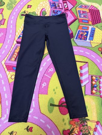 Leggins, Turnhose, 110-116, schwarz, Mädchen