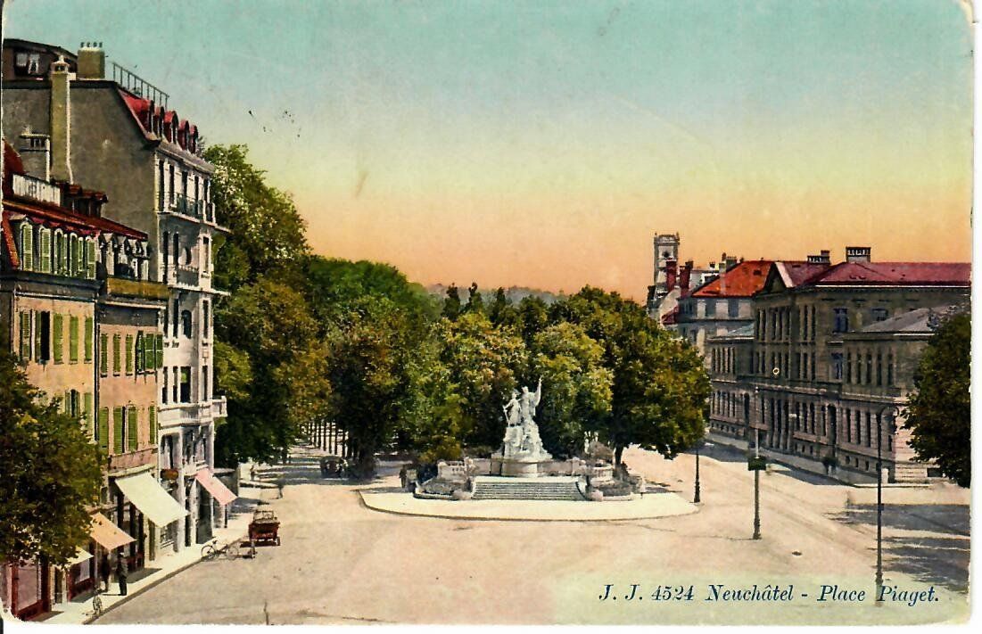 Ansichtskarten: Neuchâtel – Gebraucht aus Hochdorf von Ziegel-16