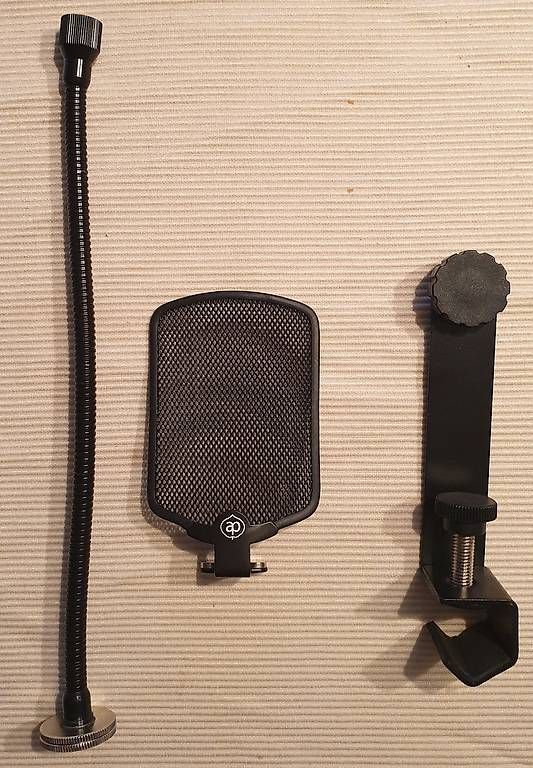 Microfoni: magnetischer Popschutz Popfilter Schwanenhals – Usato da Zimmerwald venduto da Chole