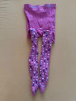 Hübsche pinke Strumpfhose mit Herzen, Gr. 98/104