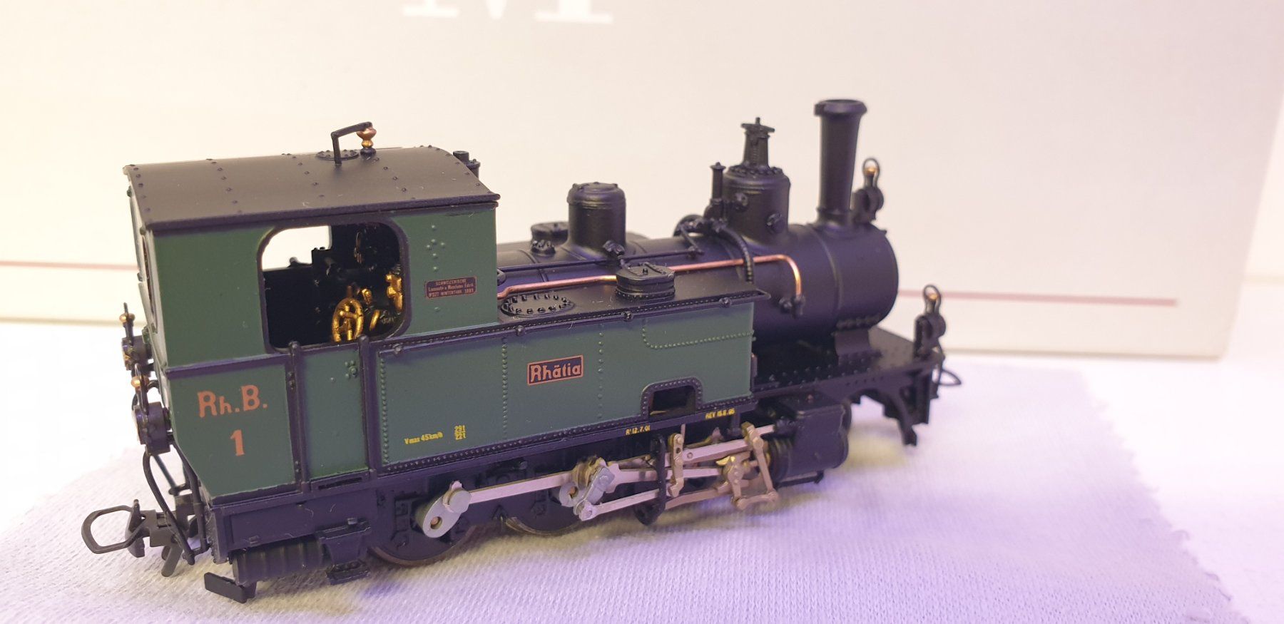 Bemo Modelleisenbahnen: Bemo Metal Collection RhB G 3/4  1295 111 – Neu und originalverpackt aus Neuenhof von ludovicco 5