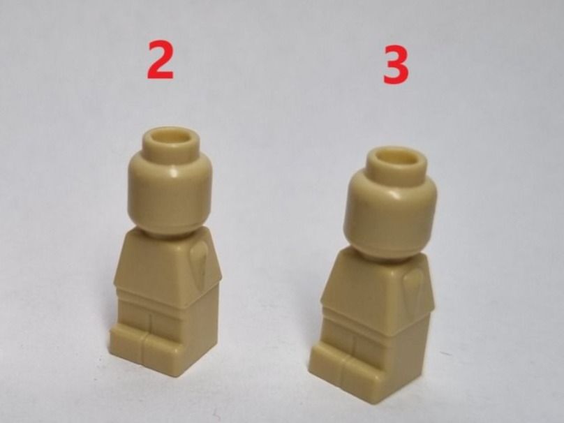 Lego Kit di costruzioni: LEGO 85863 Tan Body Microfigure Plain Complete / Mikrofigur – Usato da Basadingen venduto da NekoBricks 1