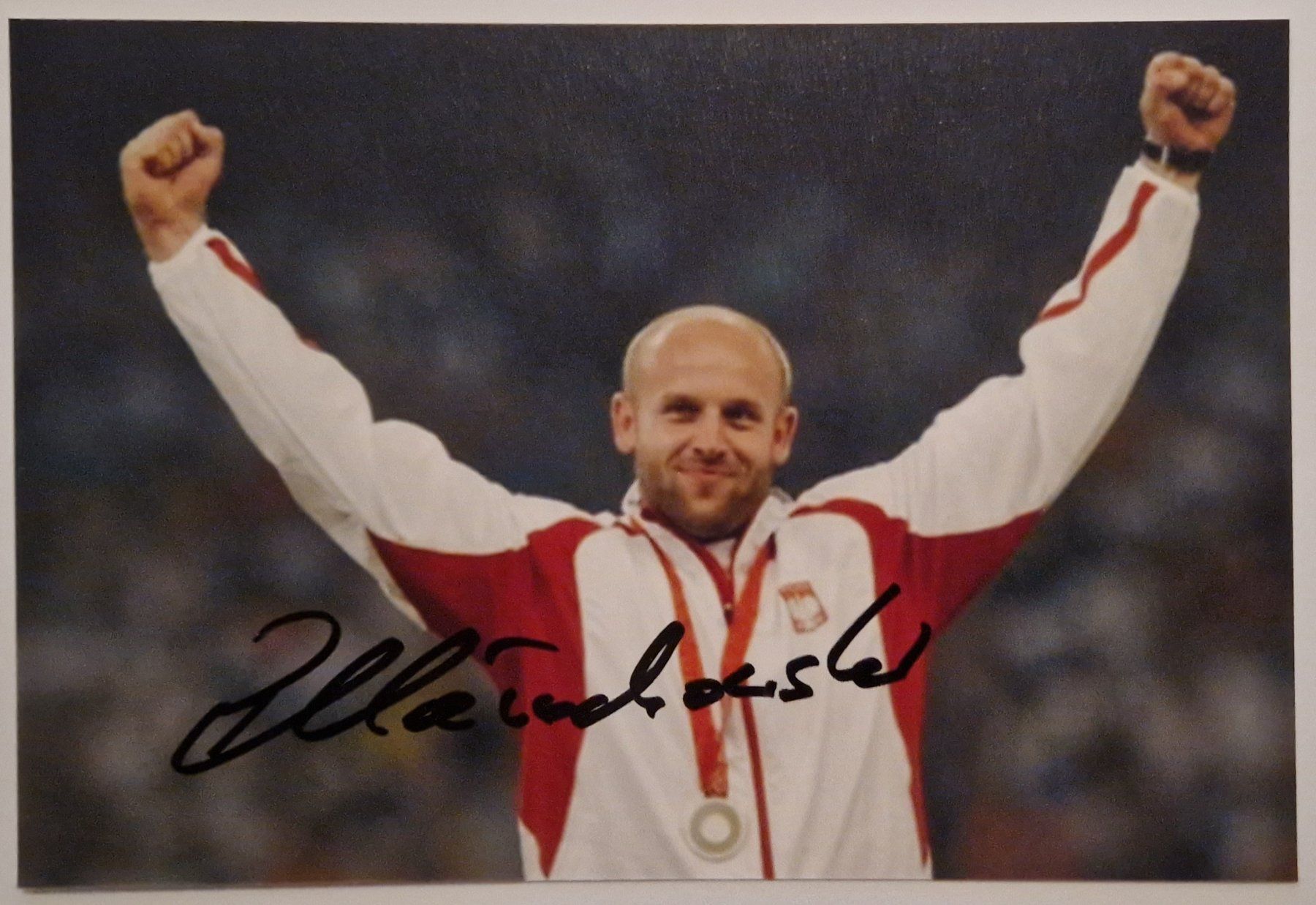 Autografi: Piotr Malachowski - Leichtathletik - 2x Olympia Silber -1.WM – Usato da Menziken venduto da Autogramme