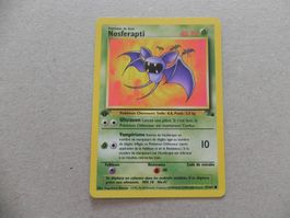 Pokémon Sammelkarte Nosferapti 1999-2000 VP Franz 1. Edition