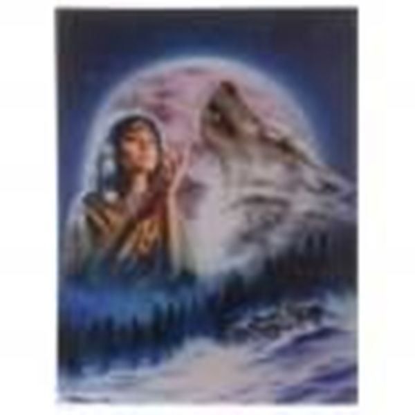 Foto & Immagini: 3D BILD - WOLF UND MÄDCHEN – Nuovo (secondo la descrizione) da Rupperswil venduto da big-one-sale