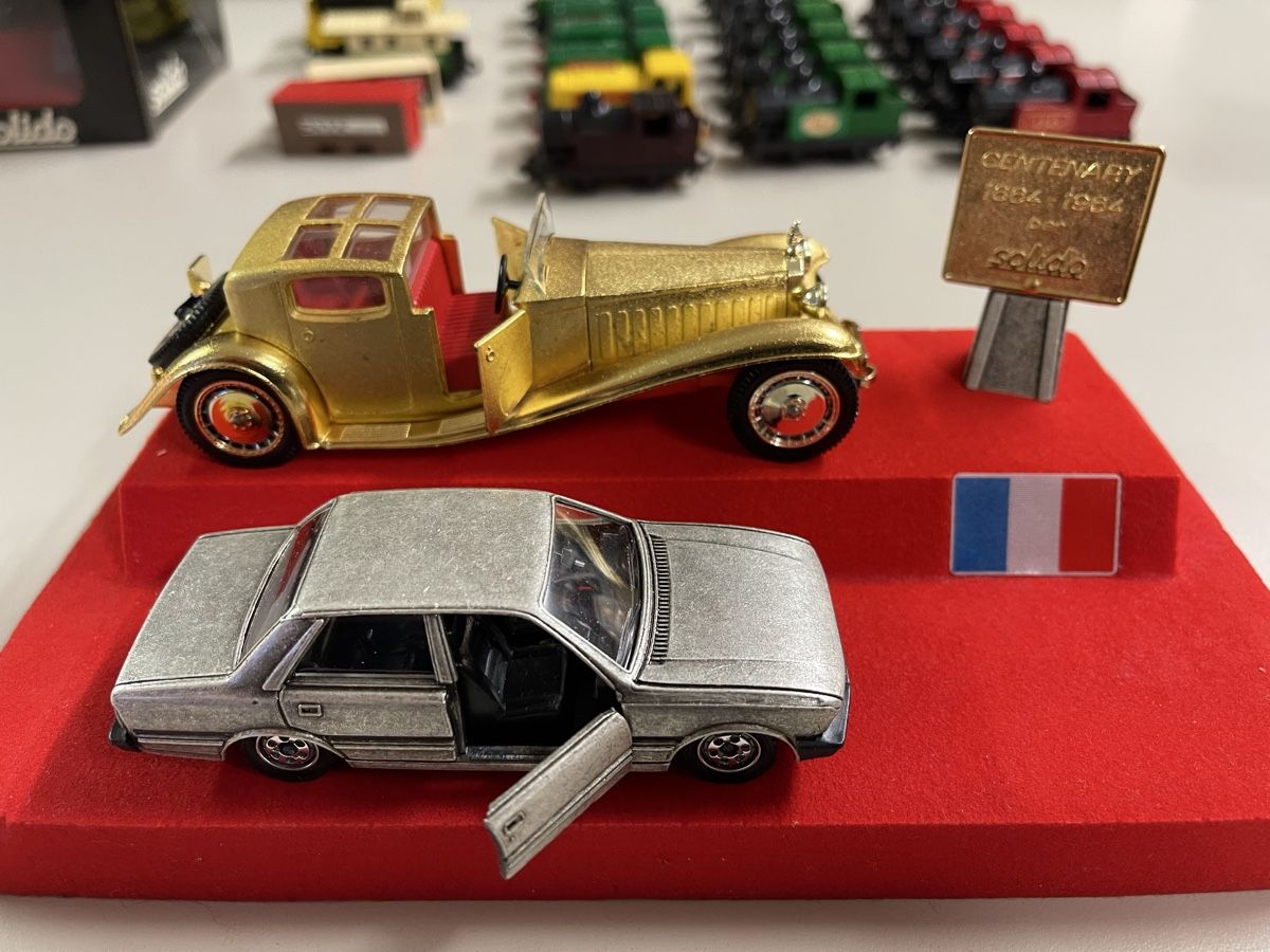 Solido Modellautos: Solido Centenary 1884-1984, 2er Set, Bugatti & Peugeot – Gebraucht aus Siebnen von speedy63 3