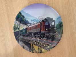 Wandteller Be 4/6 "Gotthard-Lok", Durchmesser 19,5cm