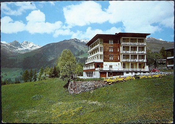 Ansichtskarten: DAVOS Sporthotel Clavadel – Gebraucht aus Jona von philajona