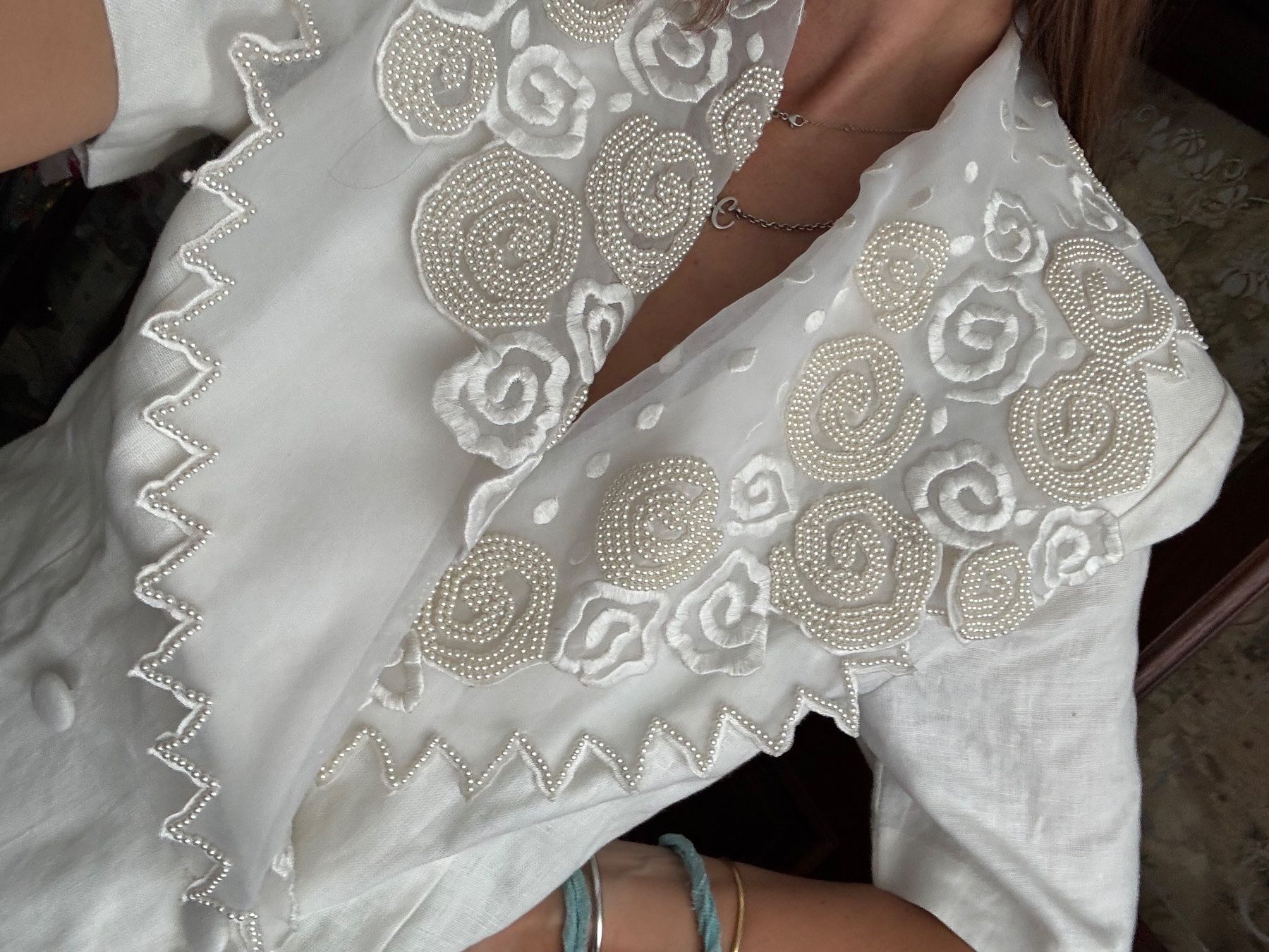 Madeleine Giacche: Vintage Leinenblazer Madeleine – Usato da Obfelden venduto da cesarina10 7