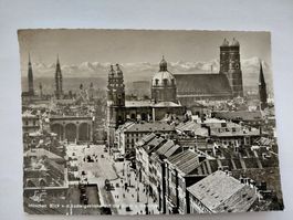 Ansichtskarte München Stadt und Gebirge gebraucht 1966
