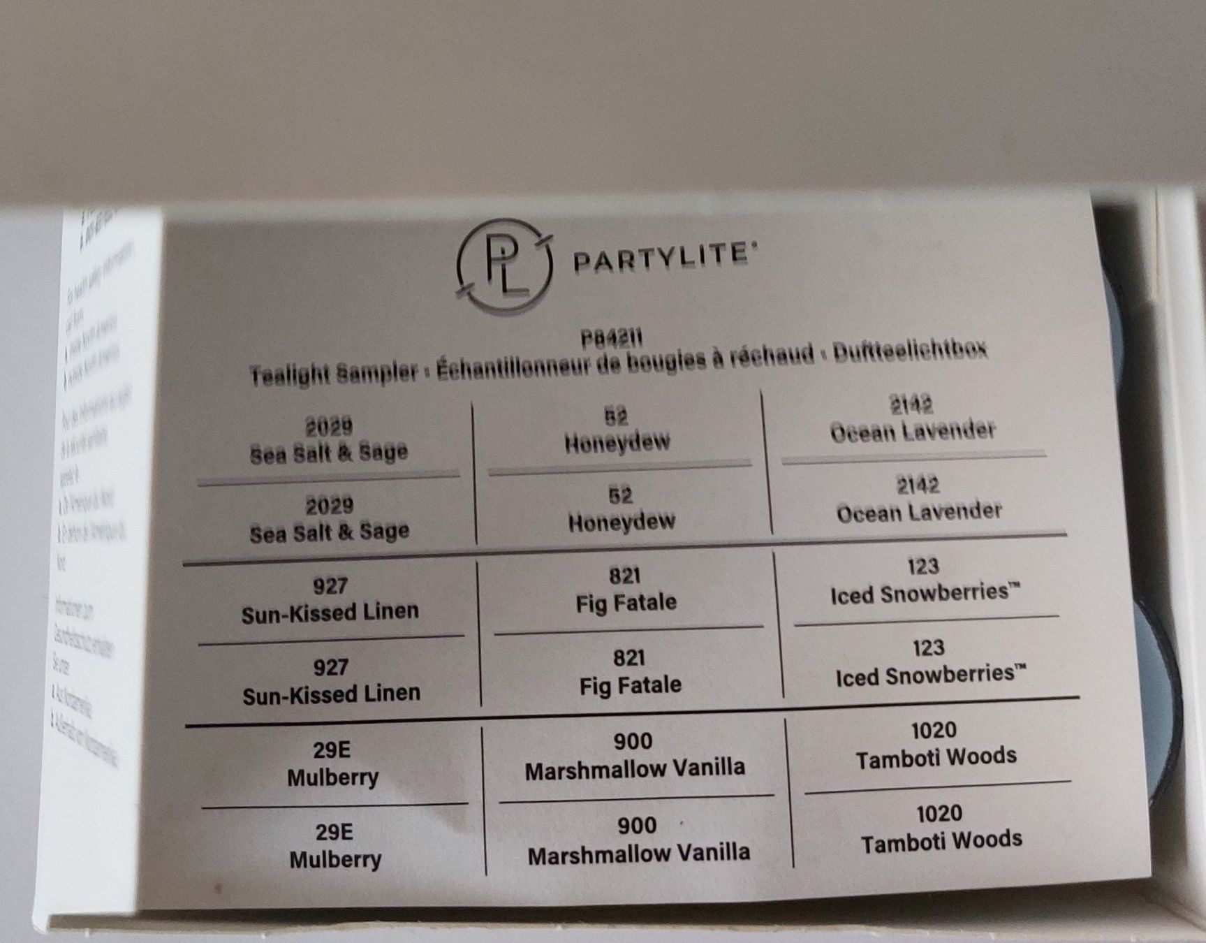 Partylite Bougies: 1 Teelichtbox  mit 18 Teelichter – Neuf avec emballage d'origine à Frauenkappelen par Sunneschy00 2