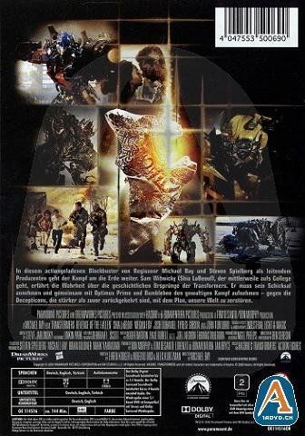 Tutti i DVDs: Transformers 2  - Die Rache – Nuovo (secondo la descrizione) da Oberburg venduto da Blood-Black-Devil 1