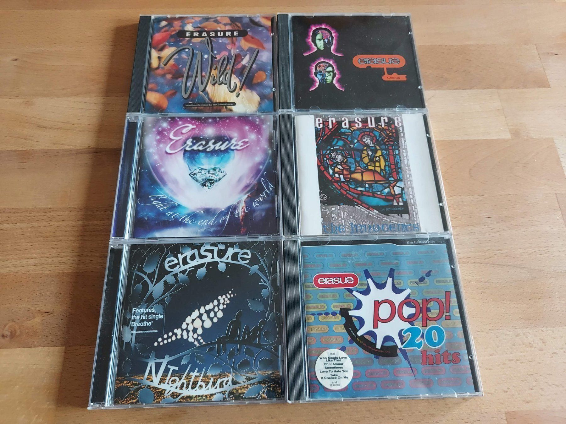CD: Beste 6 CDs von Erasure >CD WIE NEU!!!!! – Usato da Auenstein venduto da serienjunkie