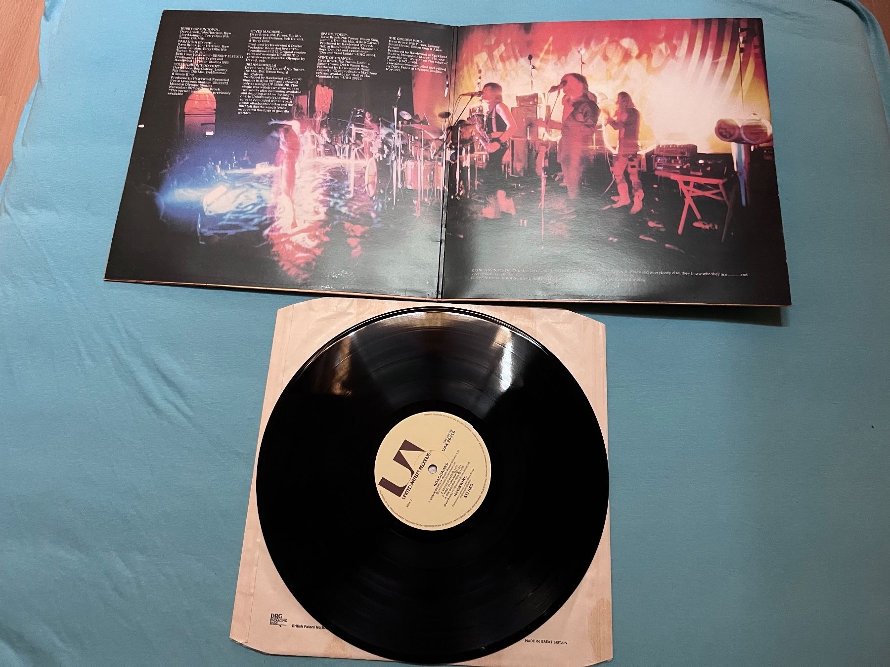 Schallplatten: Hawkwind - Road Hawks – Gebraucht aus Giebenach von Wurlitzer70 1