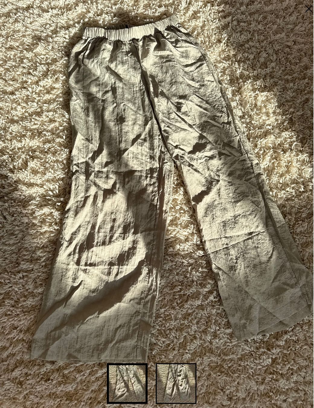 Pantaloni: Leichte Stoffhose Beige / Grünlich – Nuovo (secondo la descrizione) da Bern venduto da 1Gigi1 1