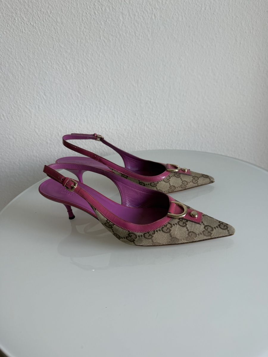 Gucci Chaussures femmes: Slingback monogramme Gucci vintage – D'occasion à Cressier FR par Kvito4ka 7