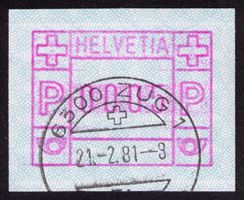 ATM 3_feiner HAND-STEMPEL 21.2.81 Zug 1_Mit Gummi !