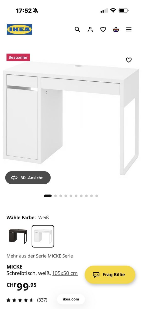 Ikea Schreibtische: Schreibtisch Ikea NEU – Neu (gemäss Beschreibung) aus Adliswil von ern_qd7y