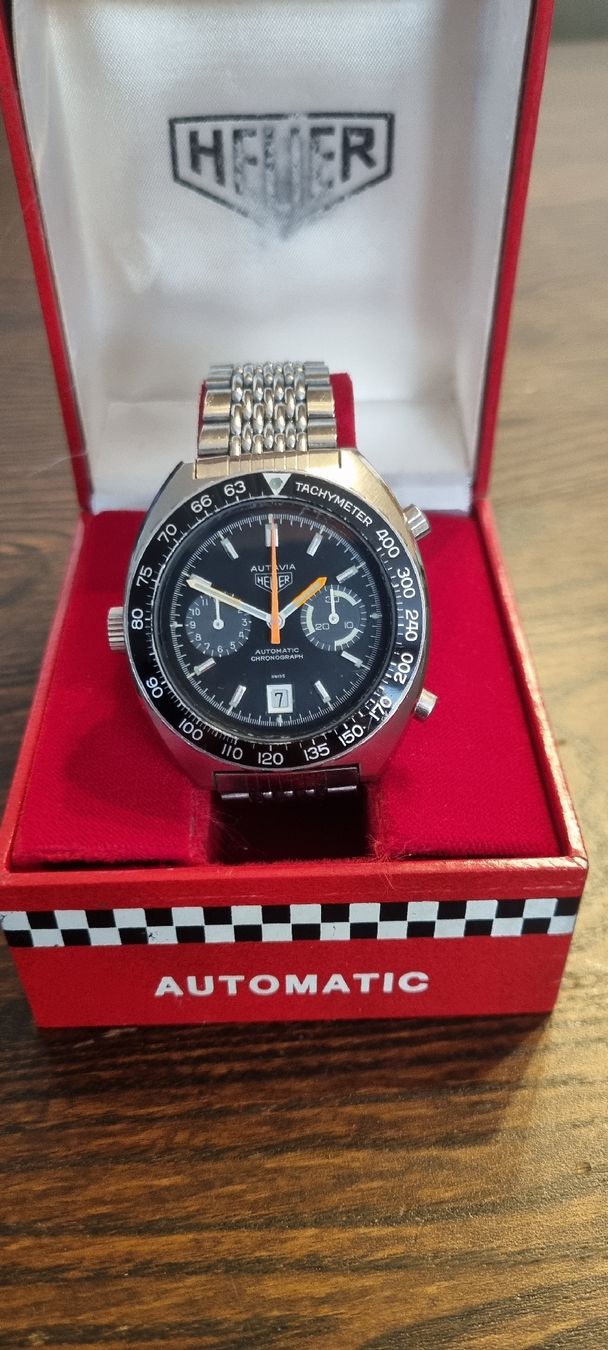 Tag Heuer Orologi: Heuer Autavia Automatic Chronograph – Usato da Merishausen venduto da Philippe.w