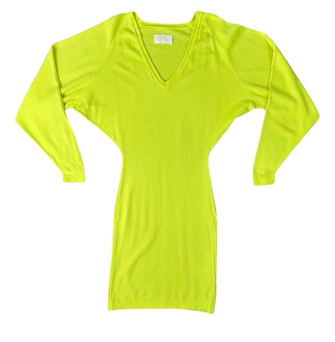 Maison Margiela Vestiti: Maison Martin Margiela, mini robe, jaune fluo – Usato da Genève venduto da dachaw