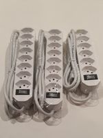 3 Steckerleisten von Steffen 230V mit Schalter, NEU