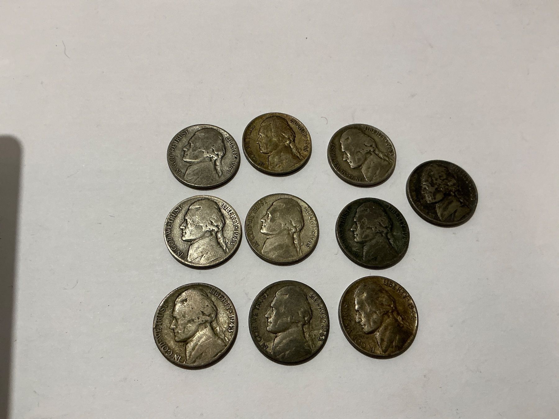 Tutti le monete: 10 x 5 Cents USA Silber – Usato da Oberurnen venduto da Numi2000 2