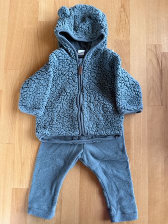 Warmes Fleece Set Grösse 74