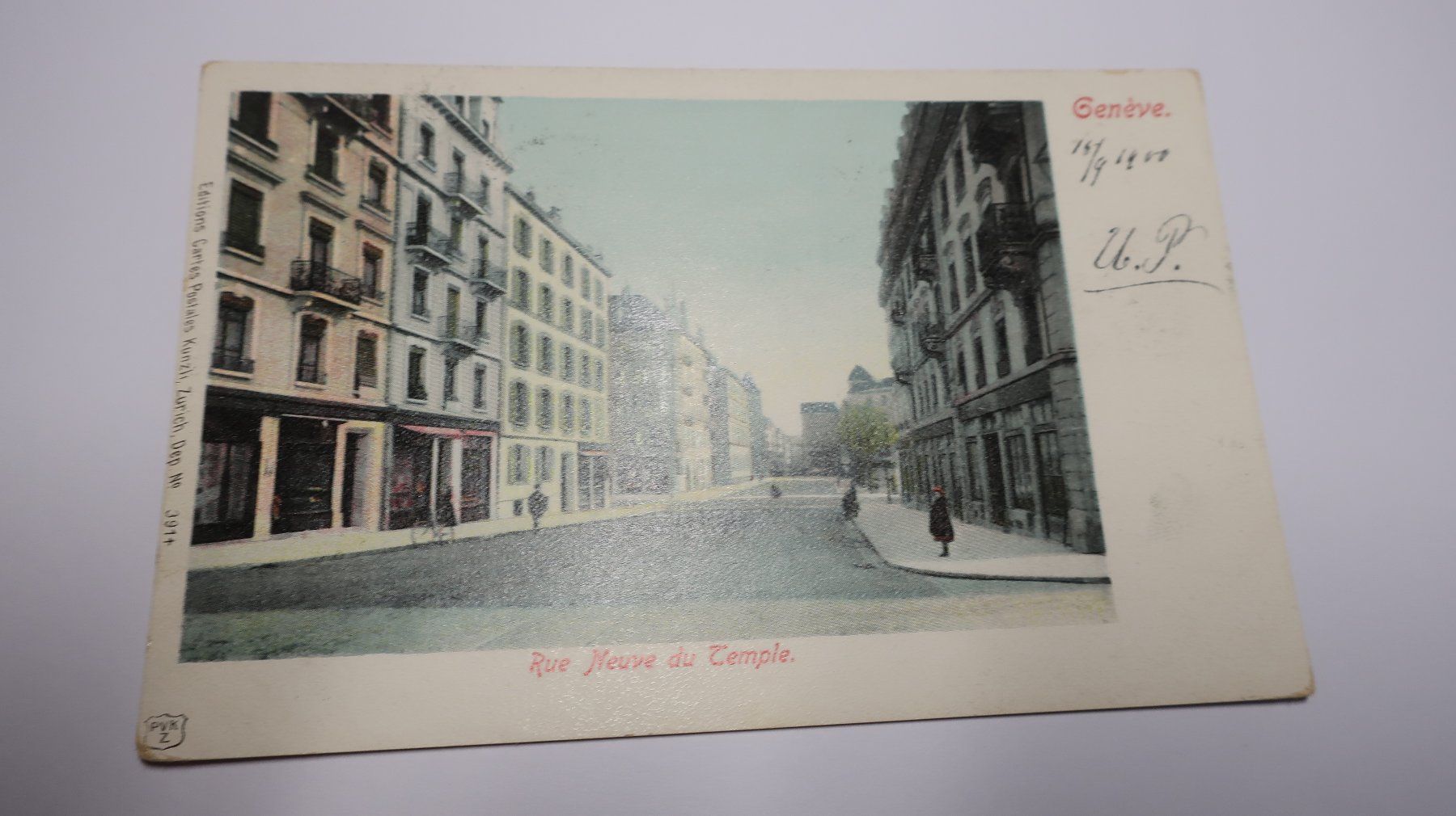 Cartoline postali: Genève Rue neuve du Temple 1900 – Usato da Cormoret venduto da Pascalll2001 1