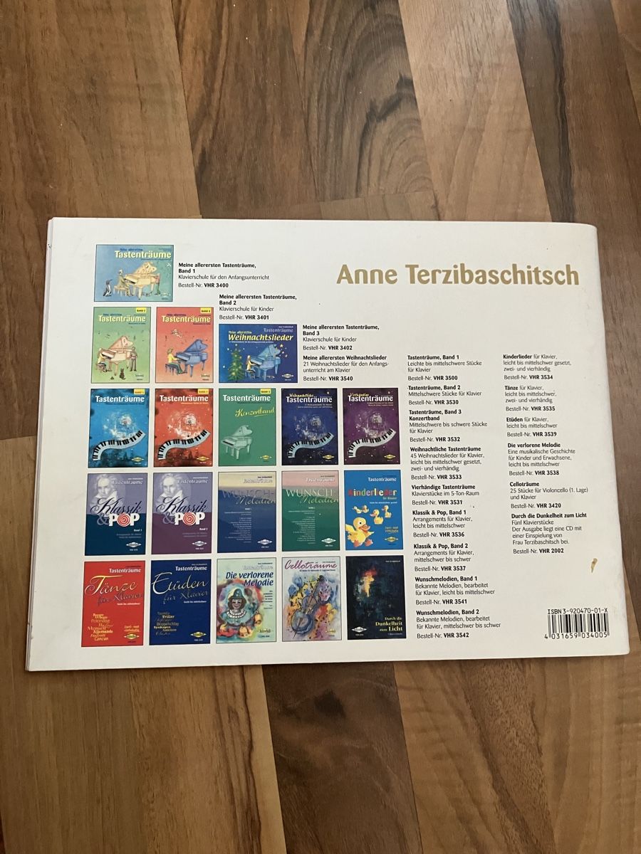 Libri: Tastenträume Klavierbuch – Usato da Bözberg venduto da Sape9192 1