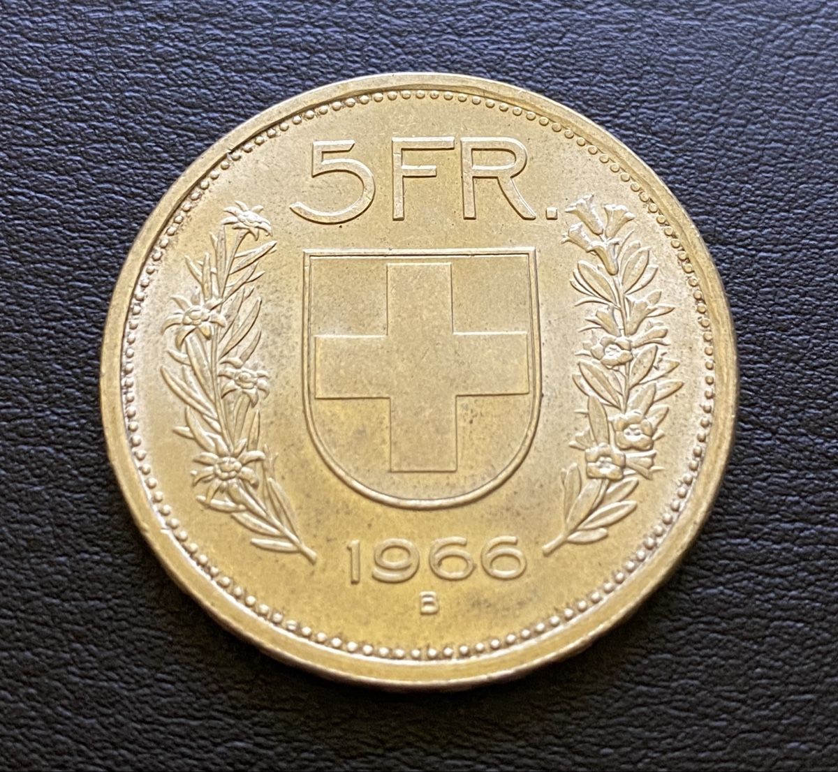 Tutti le monete: 5 Franken 1966 – Usato da Aarau venduto da AVO99