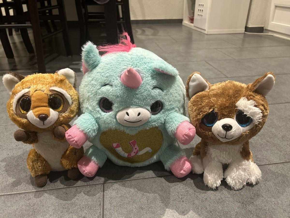 Spielzeuge: 3 Kuscheltiere von TY ca. 20-30 cm gross – Gebraucht aus Mühledorf SO von Dania77