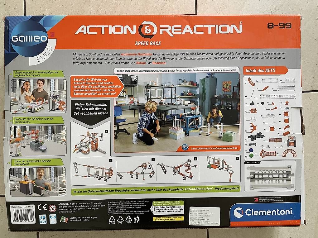 Giocattoli: Kugelbahn Galileo Action & Reaction – Usato da Zug venduto da elskling 1